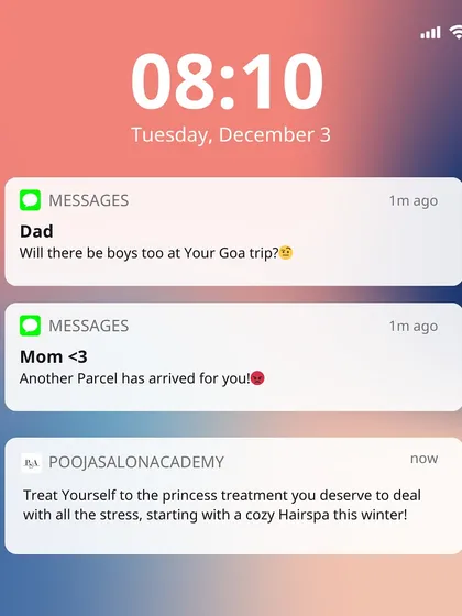This is your reminder to take a break from stress. A cozy hair spa is the perfect princess treatment you deserve to keep your hair smooth and shiny this winter.