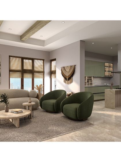 Houzlook - Full Home Interior Design & Turnkey Execution Luxurious Living & Dining Spaces photo 16