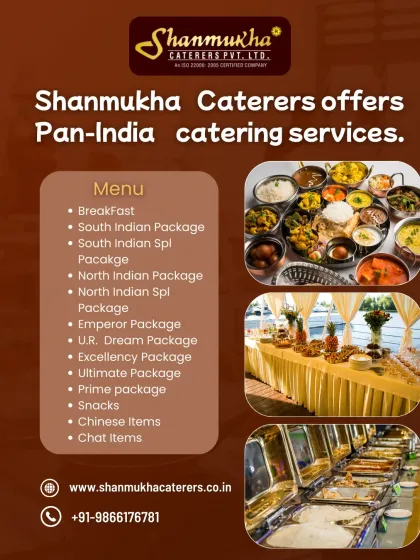 Shanmukha Caterers - Pooja & Festival Catering Our Pan-India Menu & Promise photo 4