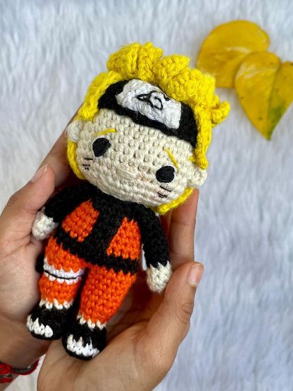 Another Naruto doll, made for a returning customer. It's always an honor when you come back for more of my creations. This anime character remains a top request!