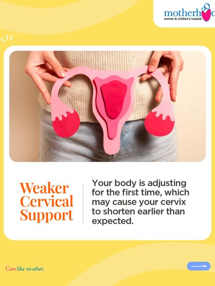 In a first-time pregnancy, the cervix is adjusting to supporting a baby for the first time, which can sometimes lead it to shorten earlier than expected. Regular check-ups help us monitor this closely.