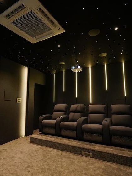 3i Smart Home - Custom Home Theater Design & Installation Modern & Sleek Theaters photo 9