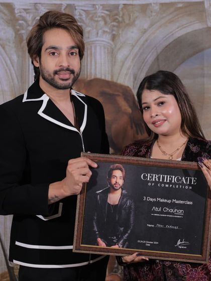 Another talented artist graduates from my academy. Her hard work and dedication paid off.