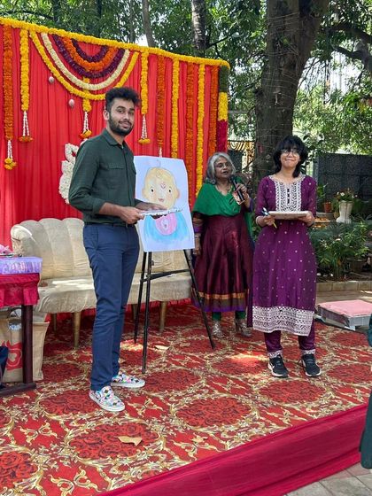 Some of my small watercolor works were chosen as gifts at a function. It makes me so happy to know my art is being shared to celebrate special occasions.