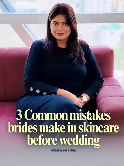Brides-to-be, avoid these 3 common skincare mistakes before your wedding. This guide covers everything from trying new facials to skipping sunscreen.