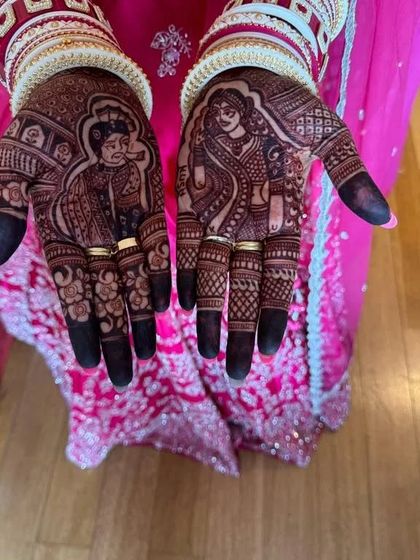 Personalized Story Mehendi photo 19