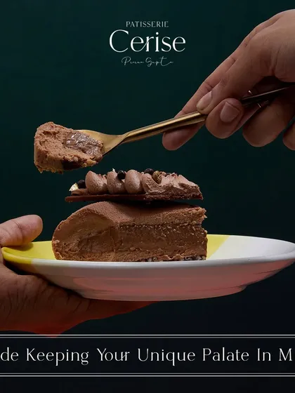 Made keeping your unique palate in mind. My desserts have an explosion of flavours that will tantalise your taste buds.