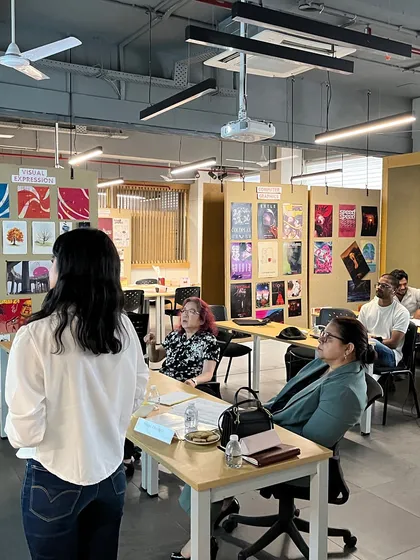 Our co-founder Shilpi Dhingra serving as a jury member for interior design students at the JS Institute of Design. We believe in nurturing the next generation of creative talent.