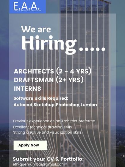 E.A.A. in Mumbai is hiring for multiple roles.