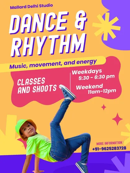 Looking for a place where your child can channel their energy? Our Dance & Rhythm classes are the perfect fit. We offer weekday and weekend batches designed to get kids moving, grooving, and having the time of their lives.