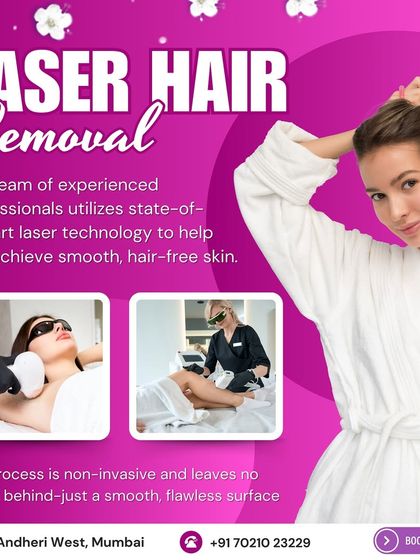 Our team of experienced professionals uses state-of-the-art laser technology to help you achieve smooth, hair-free skin. The process is non-invasive and leaves no marks, just a flawless surface.