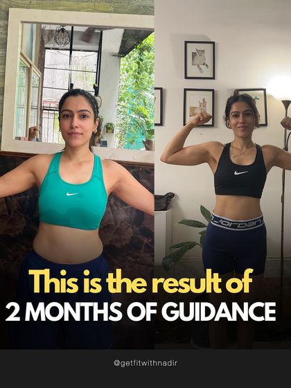 The result of just two months of dedicated guidance, this client's transformation shows a significant improvement in muscle tone and strength.