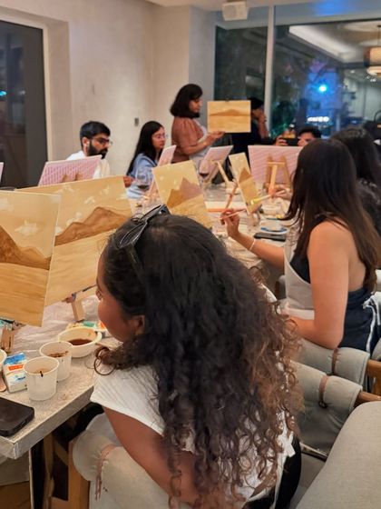 Paint Bar - Public Art Workshops & Experiences Unique Painting Techniques photo 28