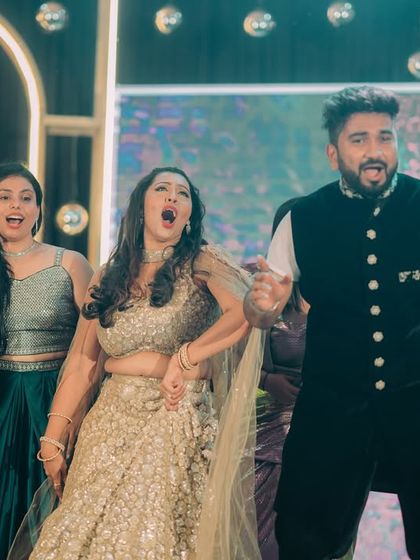 Gowjee - Wedding Planning & Design Glamorous Sangeet & Reception Nights photo 9