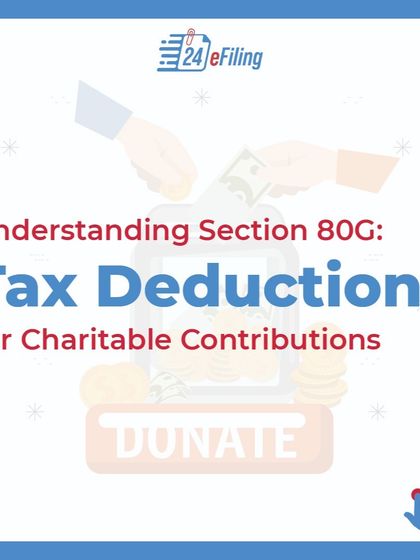 This carousel explains how you can get tax deductions for charitable contributions under Section 80G of the Income Tax Act. It's a great way to support causes you care about while saving on tax.