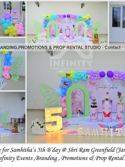 Infinity Events - Milestone Celebration Decoration Enchanting Butterfly & Fairy Themes photo 15