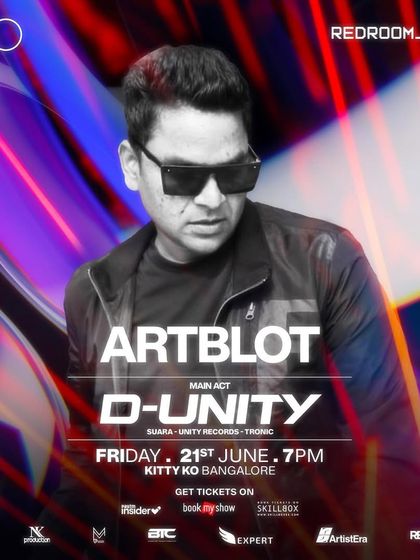 A fourth copy of my personalized flyer for the D-Unity event.