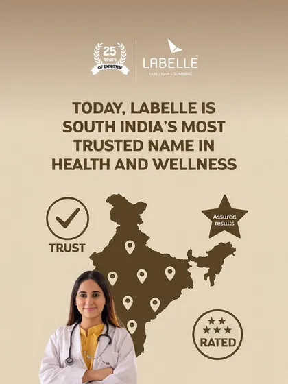 For over 25 years, we have been dedicated to health and wellness, earning the trust of communities across South India. Our commitment to assured results, guided by expert dermatologists, has made us a leading name in skin, hair, and slimming solutions.
