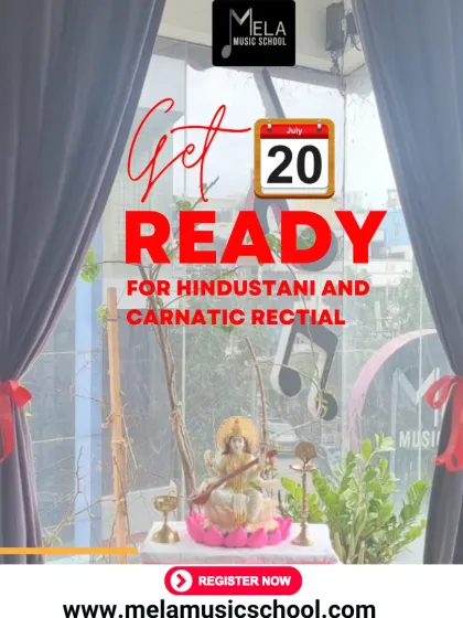 Mela Music School - Musical Instrument Lessons Connect with Your Roots: Hindustani & Carnatic Music photo 4