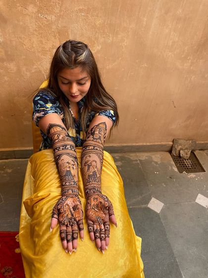 Umesh Kumar - Bridal & Wedding Mehandi Happy Brides & Festive Moments photo 9