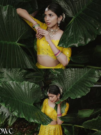 Orange Wedding Cinemas - Wedding Photography & Cinematography Vibrant Celebrations: Haldi & Mehendi photo 13