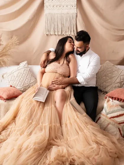 Abhinandan Photography - Maternity Photography Elegant Gown Portraits photo 28