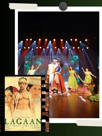 A beautiful moment from our 'Lagaan' musical production. We believe in creating visually stunning and emotionally resonant performances.
