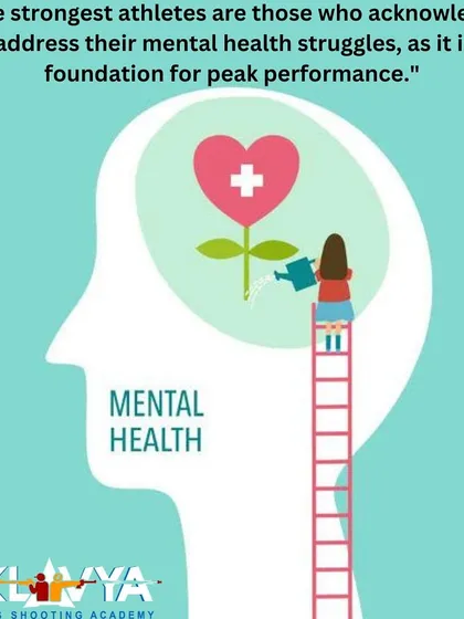 A post emphasizing the importance of mental health for peak performance. We foster an environment where athletes feel supported in addressing their mental well-being.