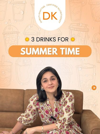 The heat is on, so let's talk about 3 smart drinks for summer time. I'll show you options that are refreshing, hydrating, and packed with nutrients.