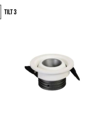 The Tilt 3 is a micro COB light that offers 360-degree movability. Its small size makes it perfect for discreet accent lighting in shelves or niches.