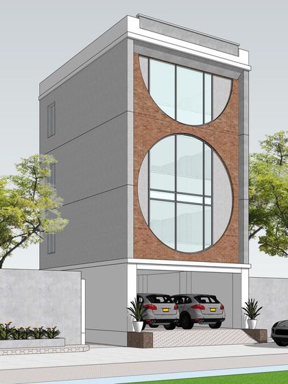 Swastik Arcon - Architecture & Construction Modern Residential Elevations photo 3