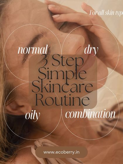That's it, it's enough. A simple 3-step skincare routine of Cleanse, Tone, and Moisturize is all you need for healthy, glowing skin.