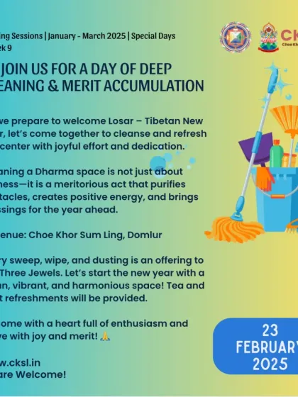 Choe Khor Sum Ling - Spiritual Community Events Community Life & Mindful Activities photo 3