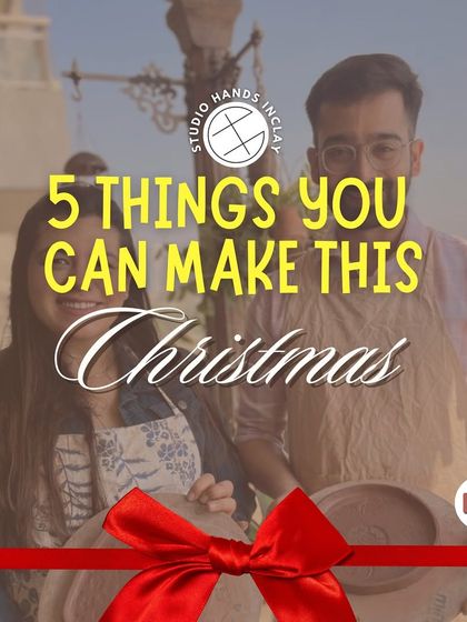Looking for a festive activity? Here are 5 things you can make this Christmas in our special holiday workshops.