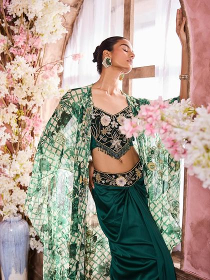 Elegant Reception & Engagement Looks photo 26