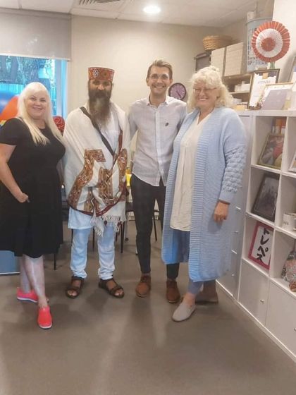 A group photo with my hosts in Europe. The warmth and hospitality I receive around the world is a constant reminder of the goodness in humanity.