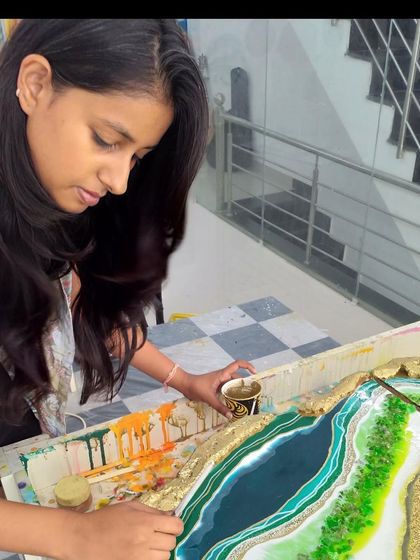 Custom Resin Geode Art photo 10