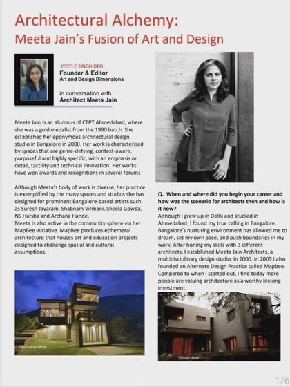 (Duplicate of 34) The cover article from my feature in Art and Design Dimensions, a moment of gratitude for the opportunity to share my work and philosophy with a wider audience.