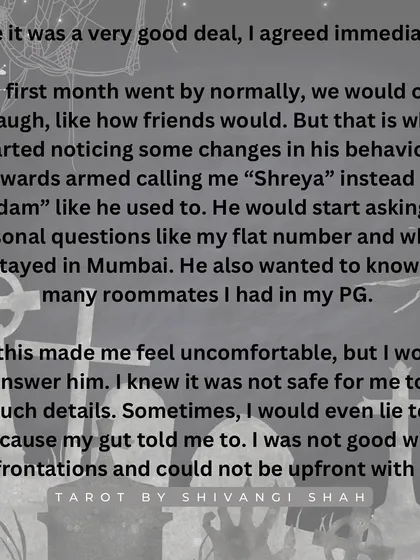 A student's nightmare story of being targeted by a rickshaw driver with black magic after she ended their daily travel arrangement.