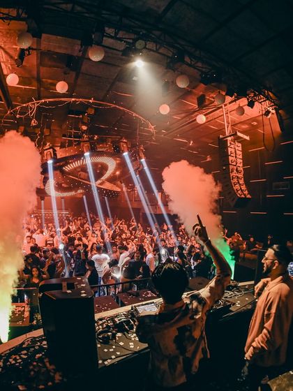 Rocking the decks at India’s top nightclub, Prism Hyderabad. The lights, the sound, the crowd, everything was on point.