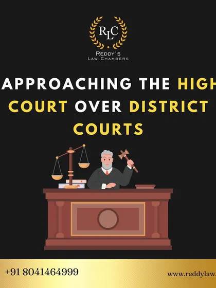 Can you approach the High Court directly instead of a District Court? In certain situations, yes. I explain when this is possible.