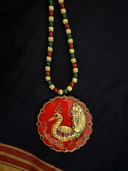 Greengold - Handcrafted Indian Jewellery Tanjore Art: Wearable Royalty photo 16