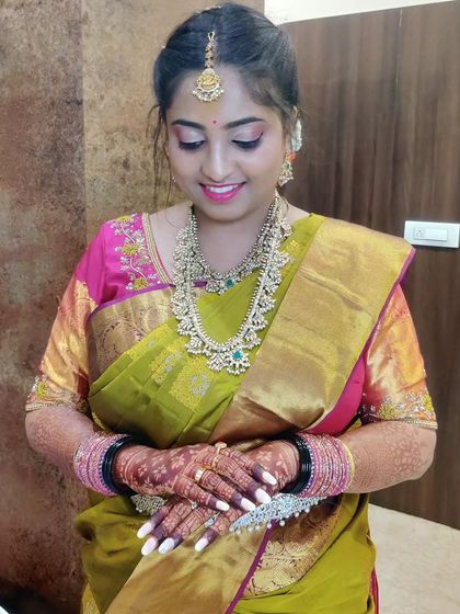 Soujanya Gowda - Special Occasion Makeup & Hairstyling Engagement & Reception Glam photo 20