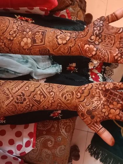 Mehendi Art by Nishat - Mehndi (Henna) Artistry Elaborate Bridal Henna photo 73