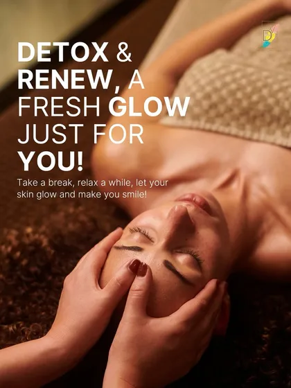 Take a break and let your skin detox and renew. A professional facial improves circulation, removes impurities, and leaves you with a youthful, glowing complexion that will make you smile.