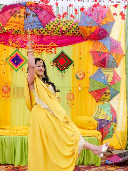 Vibrant Rituals: Haldi & Mehndi photo 13