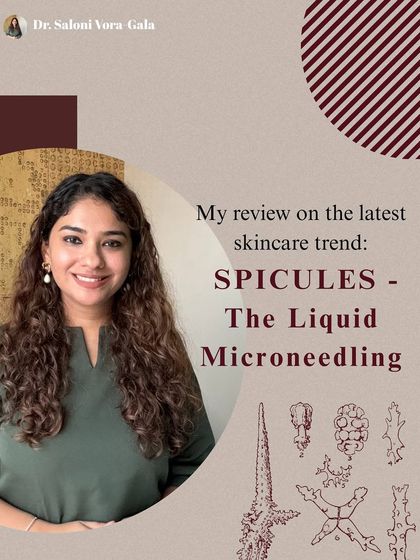 Let's talk about the latest trend: spicules, or 'liquid microneedling'. These are microscopic needle-like structures from marine sponges that claim to create microchannels in the skin.