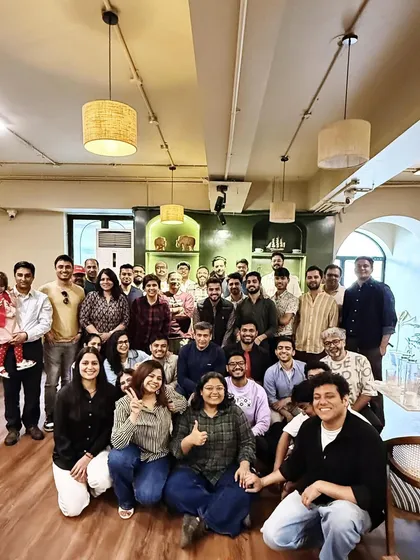 Another great group shot from our collaborative event with the Jaipur Coffee Community and Alchemist Coffee Company.