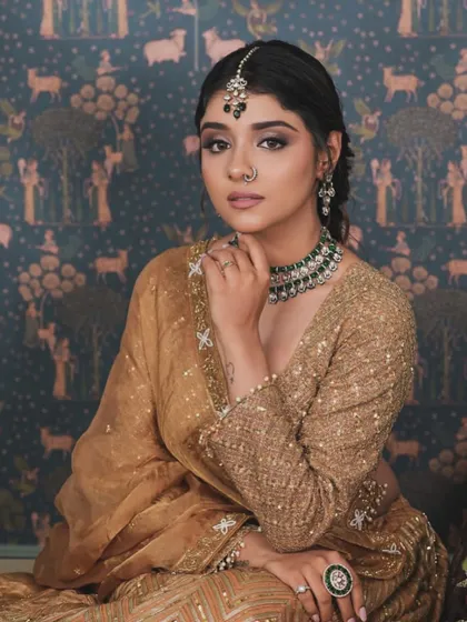 The final look is all about poise and elegance. The makeup is designed to photograph beautifully from every angle, ensuring you look and feel your best throughout your special day.