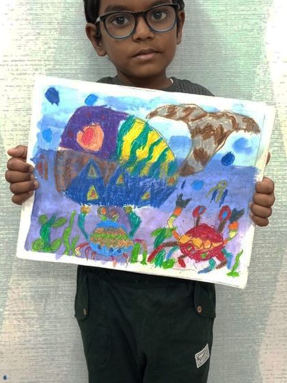 BrainArt Studio - Inclusive Art Classes for Special Needs Painting & Drawing Showcase photo 10